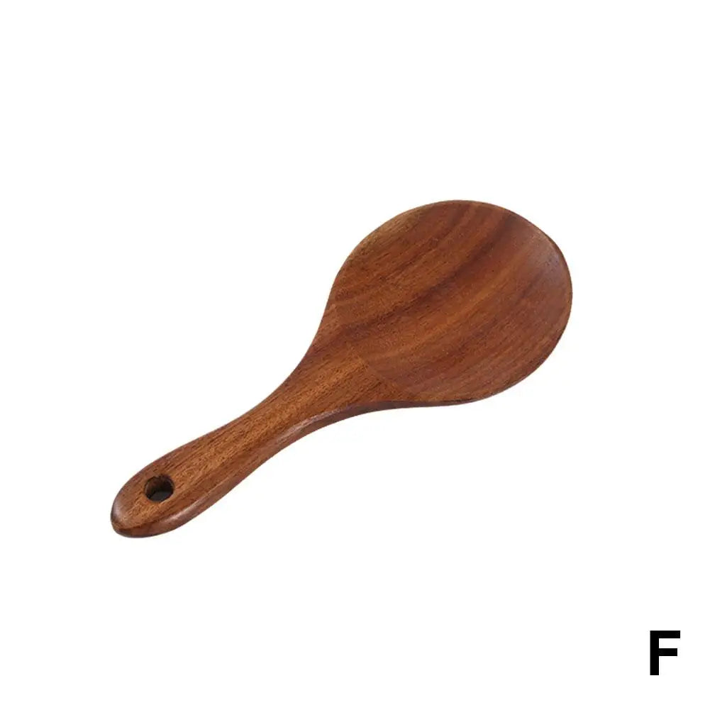 Walnut Wood Spaghetti And Pasta Server, Spaghetti Spoon Server, Spatula Corner Spoon Rice Paddle, Pasta Forks, Cooking Utensils