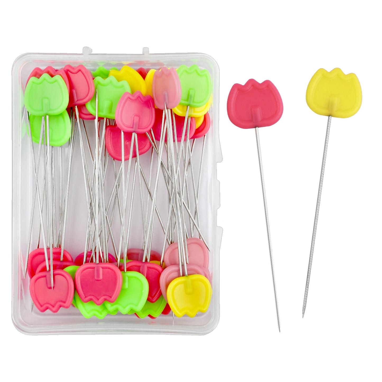 100/50Pcs Patchwork Pins Sewing Embroidery Quilting Tools Needle Fixed Metal Button Pins DIY Sewing Accessories Tools