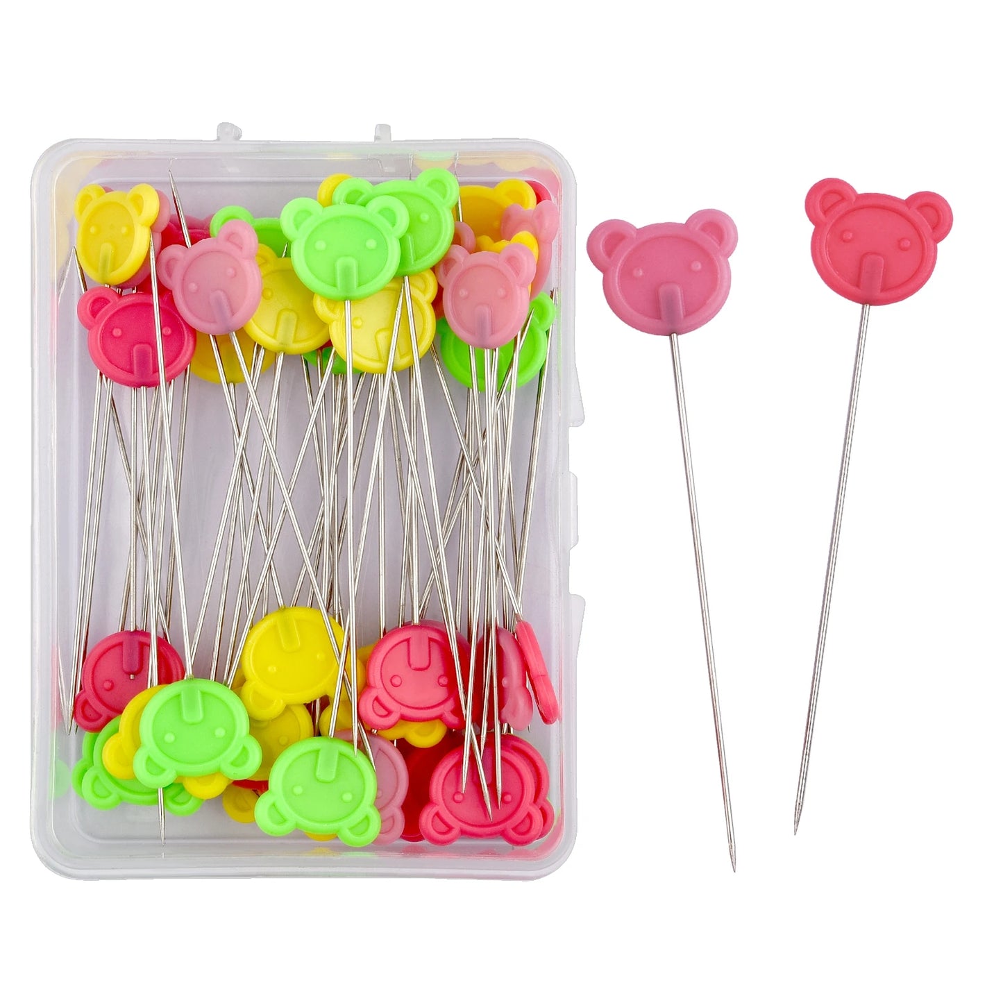 100/50Pcs Patchwork Pins Sewing Embroidery Quilting Tools Needle Fixed Metal Button Pins DIY Sewing Accessories Tools