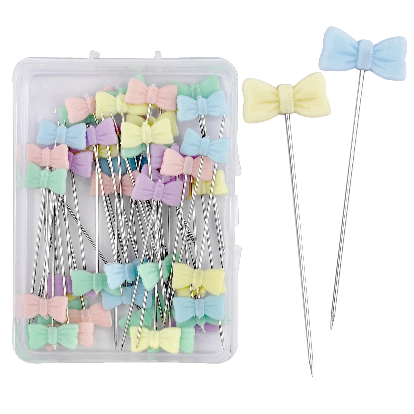 100/50Pcs Patchwork Pins Sewing Embroidery Quilting Tools Needle Fixed Metal Button Pins DIY Sewing Accessories Tools