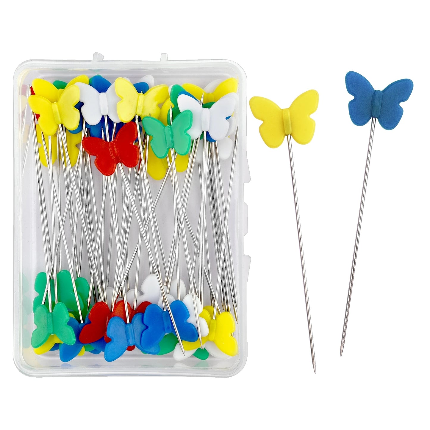 100/50Pcs Patchwork Pins Sewing Embroidery Quilting Tools Needle Fixed Metal Button Pins DIY Sewing Accessories Tools