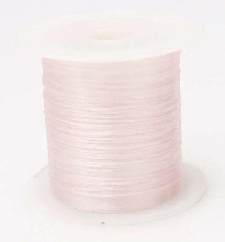 100M/Roll Strong Elastic Crystal Beading Cord 1mm for Bracelets Stretch Thread String Necklace DIY Jewelry Making Cords Line